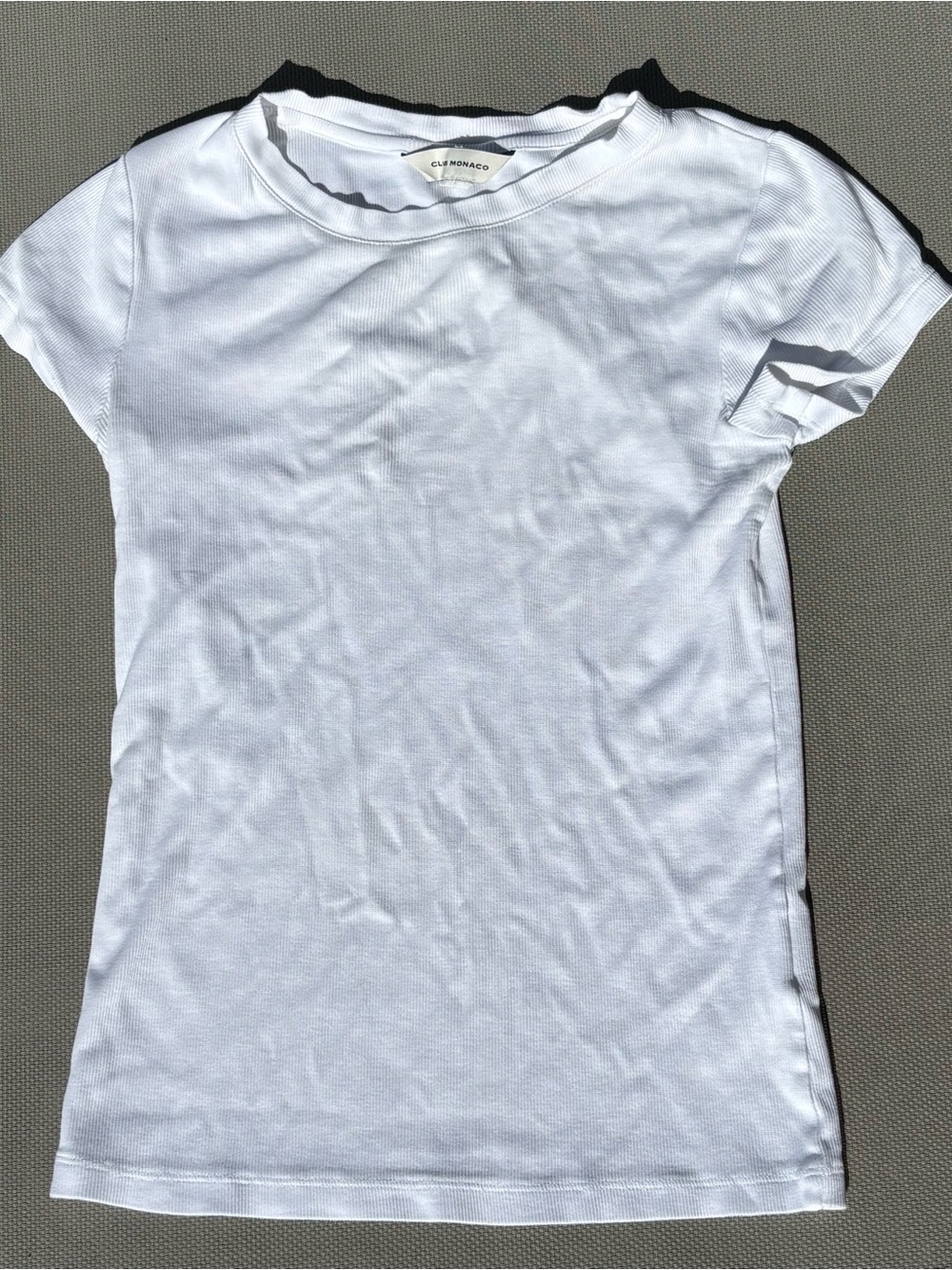 Bowee Tee - Club Monaco White Short Sleeve Tee